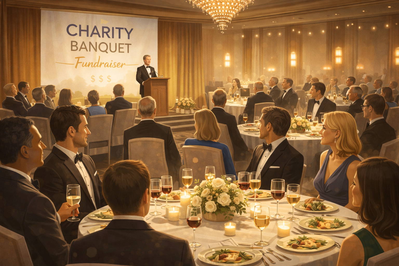 Charity Banquet Events: Finding Fundraising Dinners and Donor Events